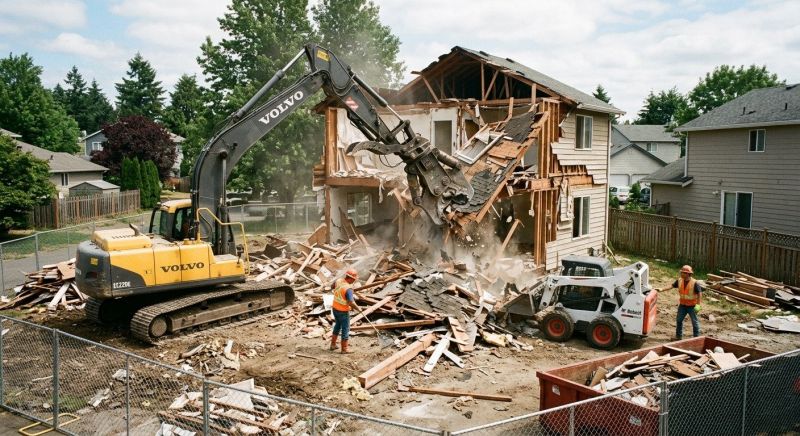 Home Demolition Service in Pearland, TX