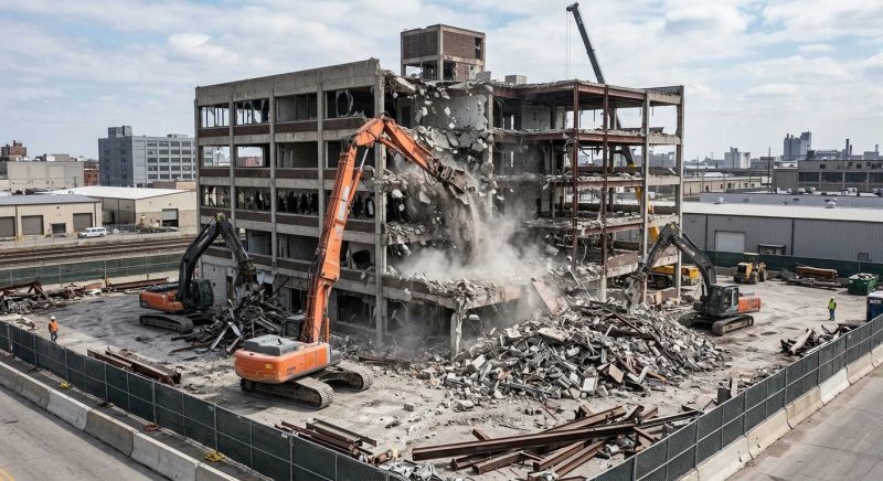 Warehouse Demolition in Bergen County, NJ