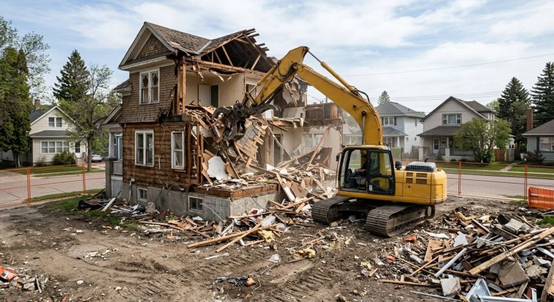 Cabin Demolition in Freehold, NJ