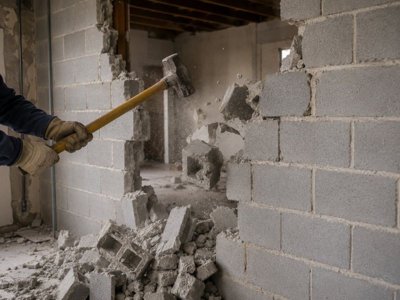 Cement Demolition in Sacramento, CA