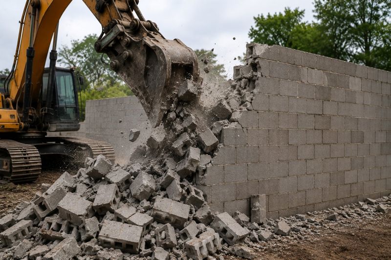 Stone Demolition in Sacramento, CA